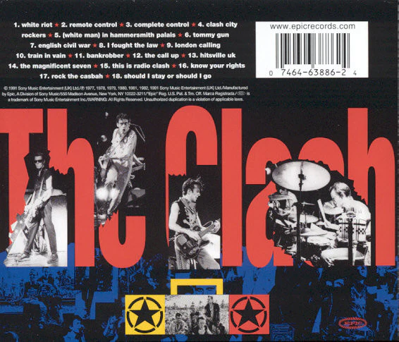 The Clash - The Singles (CD, Comp, RE, RM) (Near Mint (NM or M-)) - Image 2