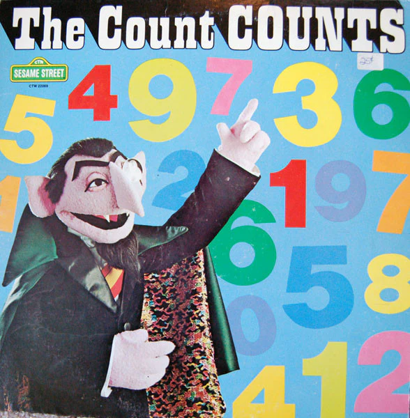 The Count  - The Count Counts (LP, Album) (Very Good Plus (VG+))