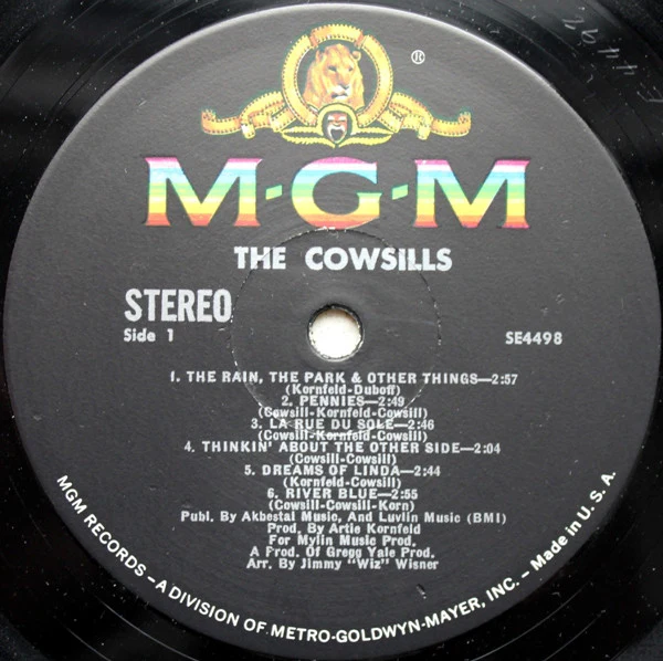 The Cowsills - The Cowsills (LP, Album, MGM) (Very Good (VG)) - Image 4
