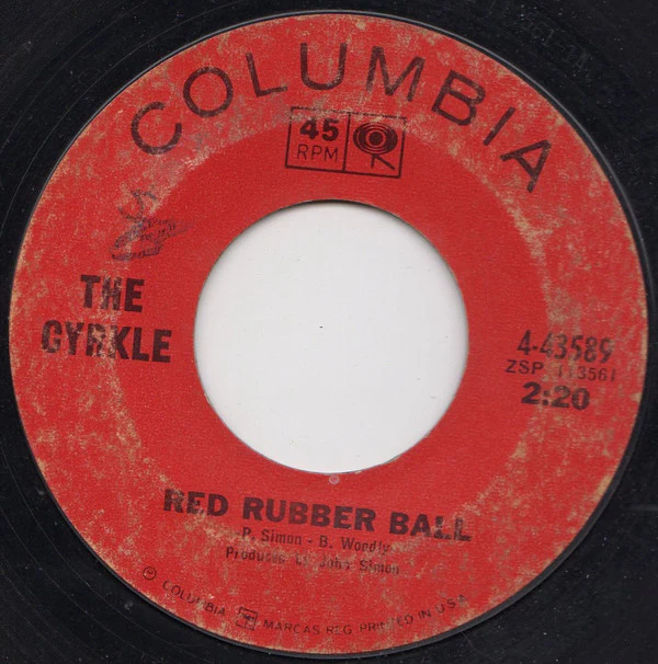 The Cyrkle - Red Rubber Ball / How Can I Leave Her (7", Single, Styrene, Ter) (Near Mint (NM or M-))