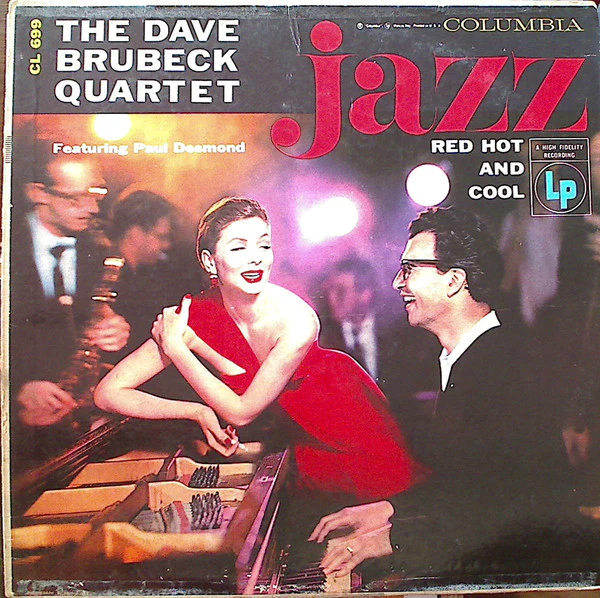 The Dave Brubeck Quartet - Jazz: Red Hot And Cool (LP, Album, Mono) (Near Mint (NM or M-))