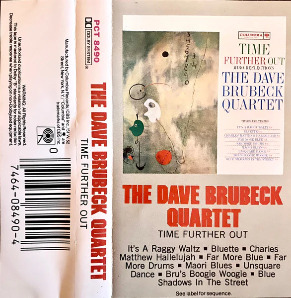 The Dave Brubeck Quartet - Time Further Out (Miro Reflections) (Cass, Album, Peb) (Near Mint (NM or M-))