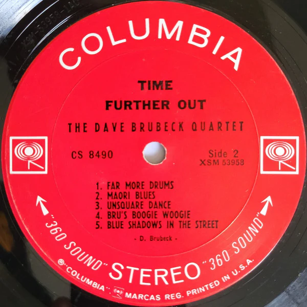 The Dave Brubeck Quartet - Time Further Out (Miro Reflections) (LP, Album, RP, Pit) (Very Good Plus (VG+)) - Image 4