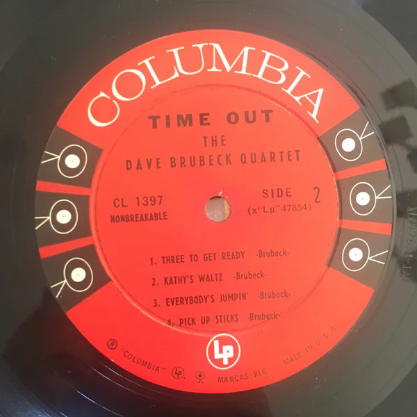 The Dave Brubeck Quartet - Time Out (LP, Album, Mono) (Very Good Plus (VG+)) - Image 4