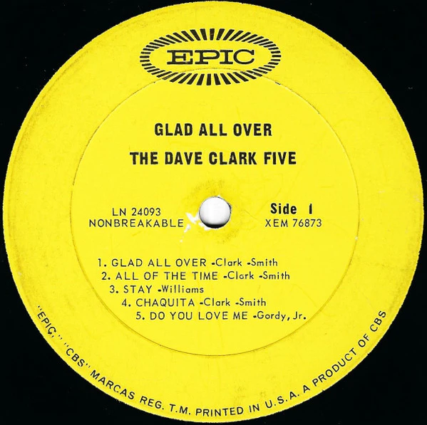 The Dave Clark Five - Glad All Over (LP, Album, Mono, Pit) (Very Good Plus (VG+)) - Image 3