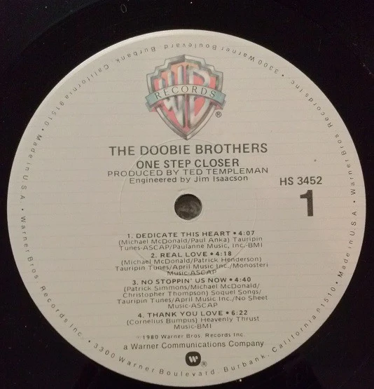 The Doobie Brothers - One Step Closer (LP, Album, Jac) (Very Good Plus (VG+)) - Image 3