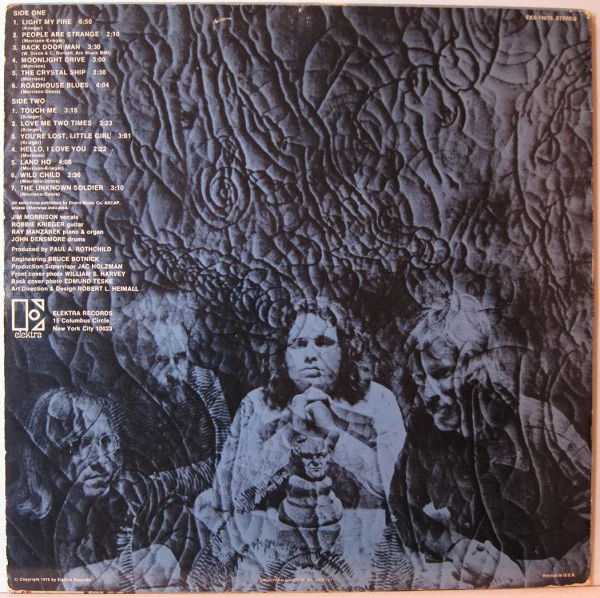 The Doors - 13 (LP, Comp, Pit) (Very Good Plus (VG+)) - Image 2