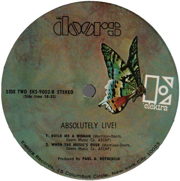 The Doors - Absolutely Live (2xLP, Album, Ter) (Very Good Plus (VG+)) - Image 3