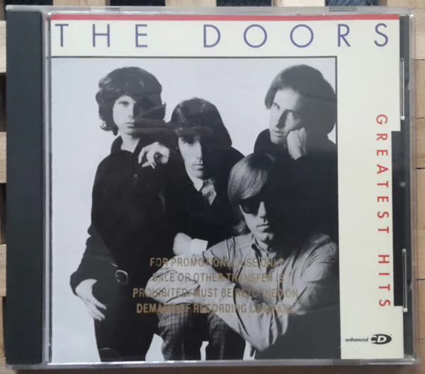 The Doors - Greatest Hits (CD, Comp, Enh, Promo, RE, RM, WEA) (Near Mint (NM or M-))
