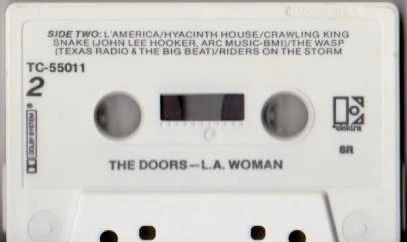 The Doors - L.A. Woman (Cass, Album, RE, SR) (Good Plus (G+)) - Image 3