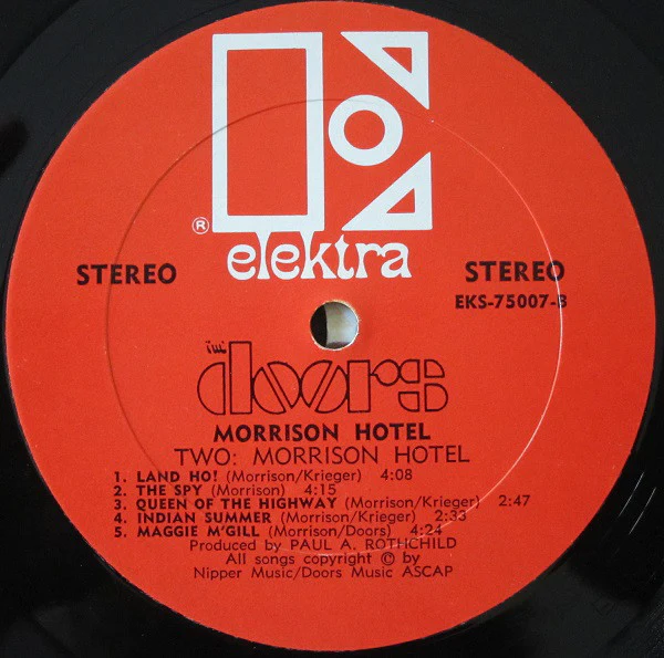 The Doors - Morrison Hotel (LP, Album, All) (Very Good (VG)) - Image 5