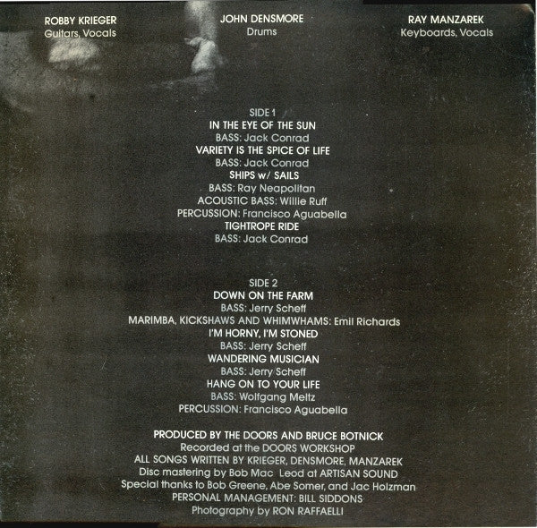 The Doors - Other Voices (LP, Album, Gat) (Very Good Plus (VG+)) - Image 3
