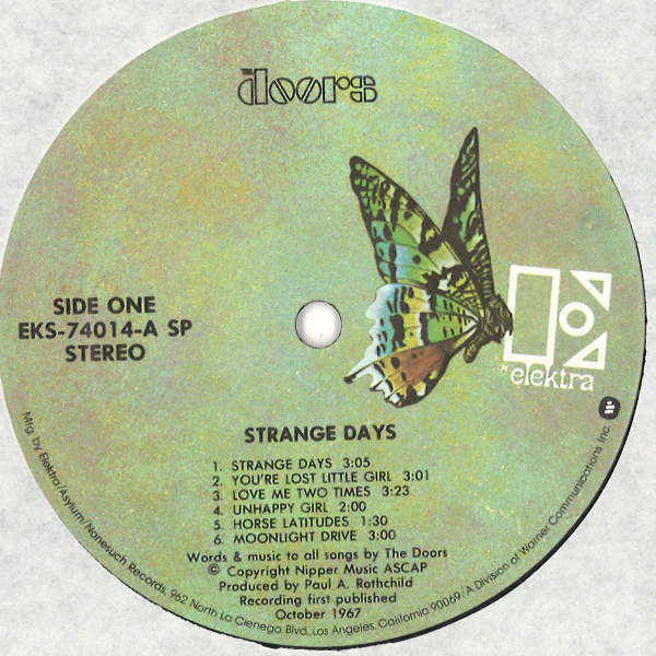 The Doors - Strange Days (LP, Album, RE, Spe) (Very Good Plus (VG+)) - Image 3