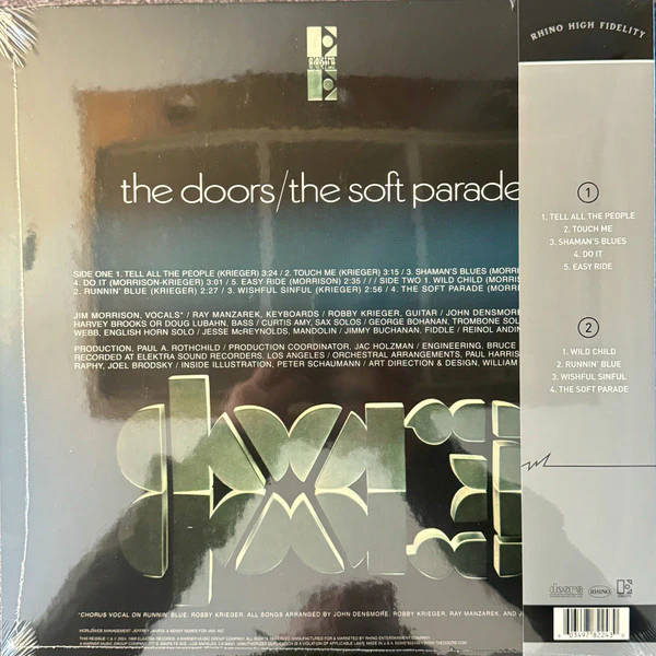 The Doors - The Soft Parade (LP, Album, Ltd, RE, 180) (Mint (M)) - Image 2