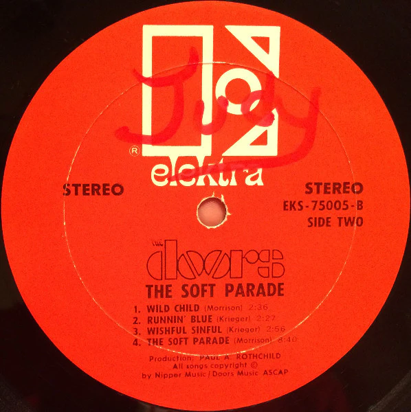 The Doors - The Soft Parade (LP, Album, Red) (Good Plus (G+)) - Image 5