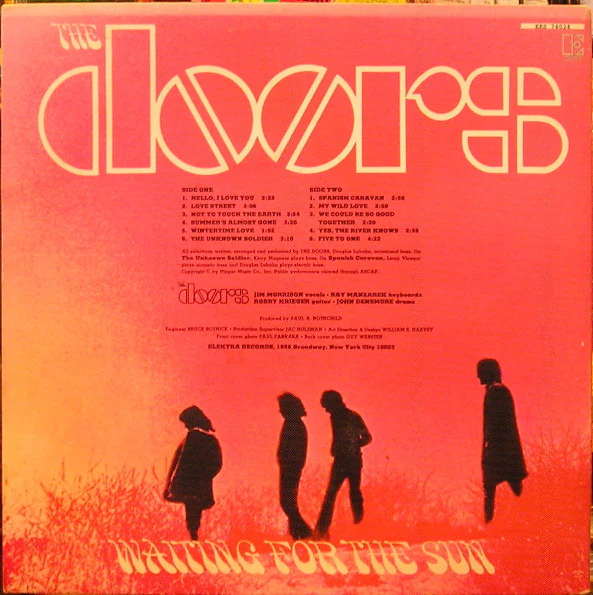 The Doors - Waiting For The Sun (LP, Album, RE, Gat) (Very Good Plus (VG+)) - Image 2