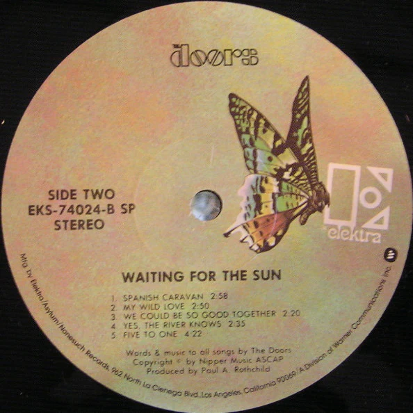 The Doors - Waiting For The Sun (LP, Album, RE, Gat) (Very Good Plus (VG+)) - Image 4