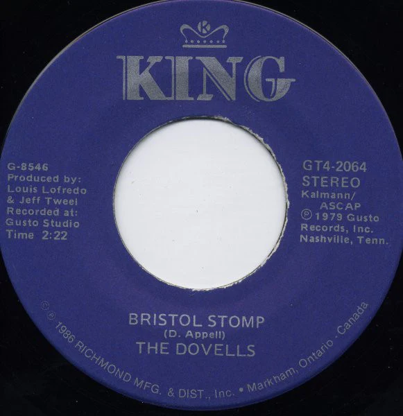 The Dovells - You Can't Sit Down / The Bristol Stomp (7", Single) (Near Mint (NM or M-)) - Image 2