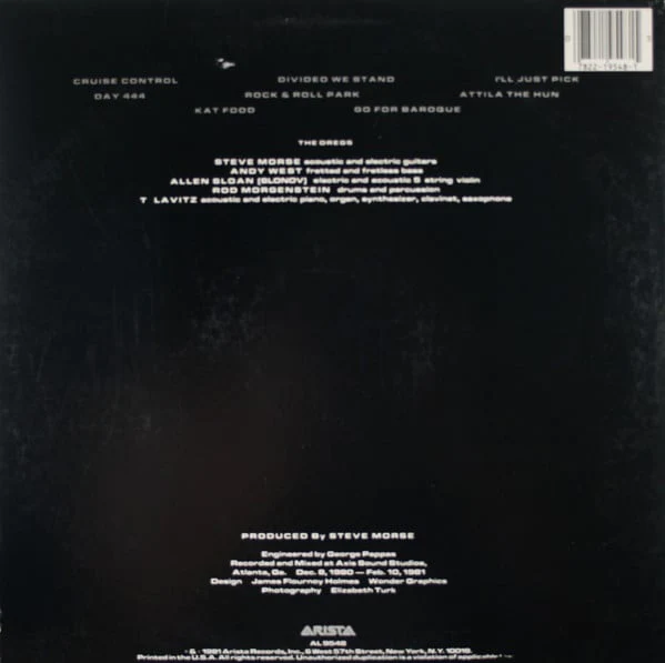 Dixie Dregs - Unsung Heroes (LP, Album, Ter) (Very Good Plus (VG+)) - Image 2