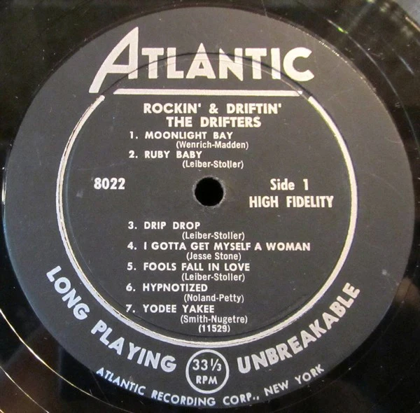 The Drifters - Rockin' & Driftin' (LP, Album) (Very Good (VG)) - Image 3