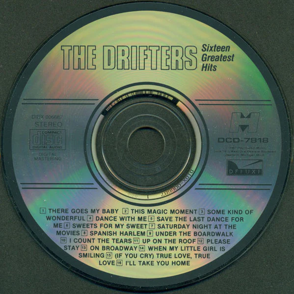 The Drifters - Sixteen Greatest Hits (CD, Comp, RE) (Near Mint (NM or M-)) - Image 3