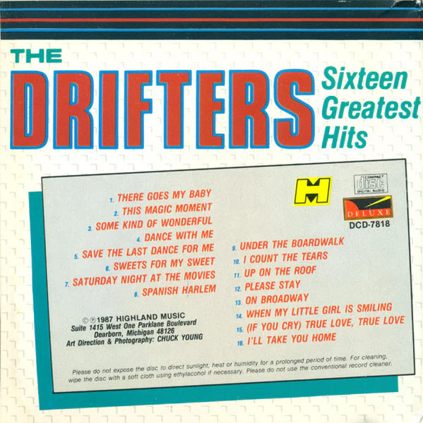 The Drifters - Sixteen Greatest Hits (CD, Comp, RE) (Near Mint (NM or M-)) - Image 4