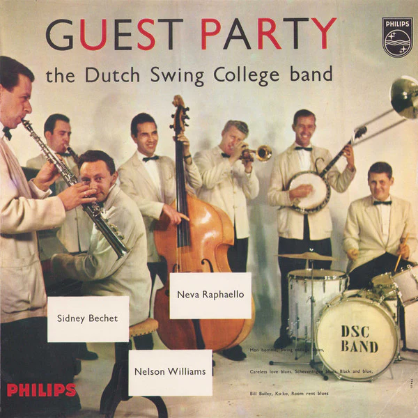 The Dutch Swing College Band - Guest Party (10", Comp, Mono) (Very Good (VG))
