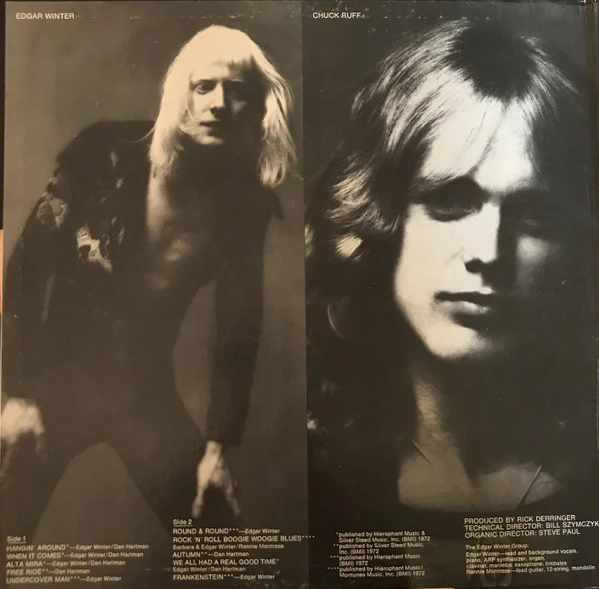 The Edgar Winter Group - They Only Come Out At Night (LP, Album, Pit) (Near Mint (NM or M-)) - Image 2