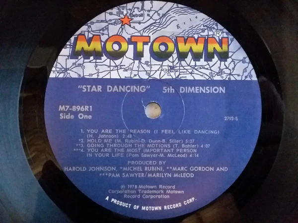 The Fifth Dimension - Star Dancing (LP, Album) (Very Good Plus (VG+)) - Image 3