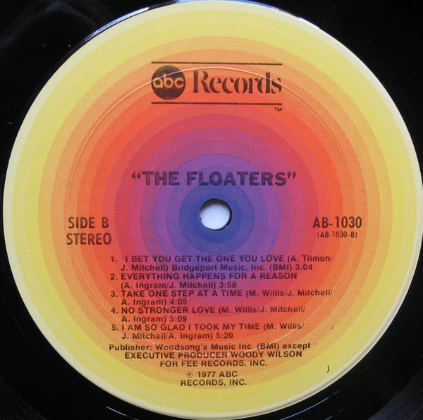 The Floaters - The Floaters (LP, Album, Pit) (Very Good (VG)) - Image 4