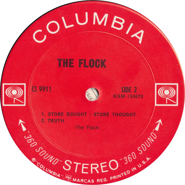 The Flock - The Flock (LP, Album, Pit) (Very Good Plus (VG+)) - Image 4
