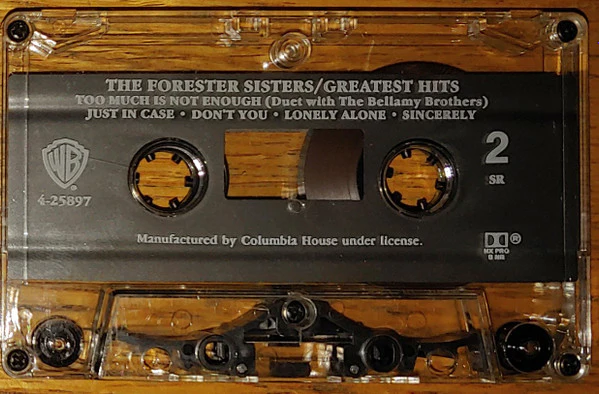 The Forester Sisters - Greatest Hits (Cass, Comp, Club, Dol) (Near Mint (NM or M-)) - Image 4