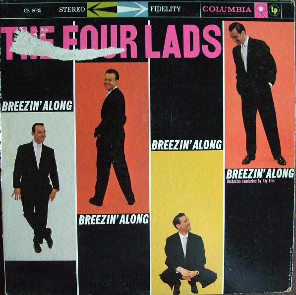 The Four Lads - Breezin' Along (LP, Album) (Very Good Plus (VG+))