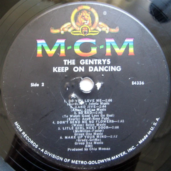 The Gentrys - Keep On Dancing (LP, Album, Mono, MGM) (Very Good (VG)) - Image 4