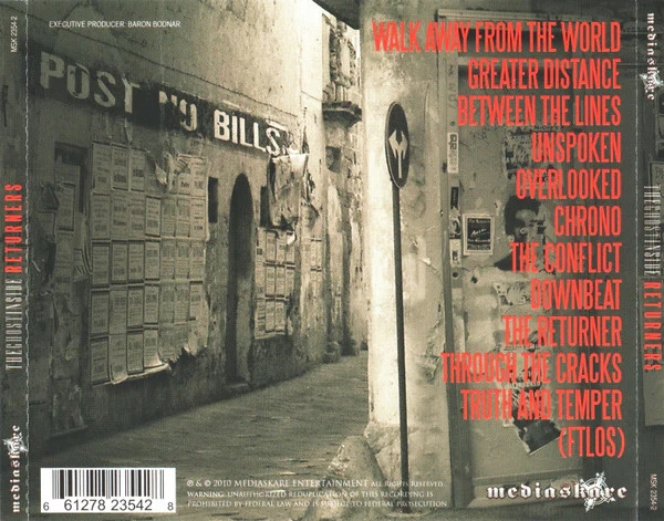 The Ghost Inside - Returners (CD, Album) (Near Mint (NM or M-)) - Image 2