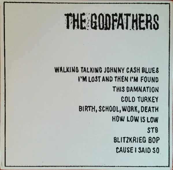 The Godfathers - Texas Chainsaw Massacre (LP, Promo) (Very Good Plus (VG+)) - Image 2