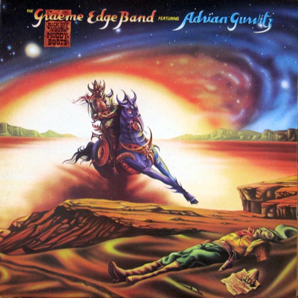 The Graeme Edge Band Featuring Adrian Gurvitz - Kick Off Your Muddy Boots (LP, Album) (Near Mint (NM or M-))