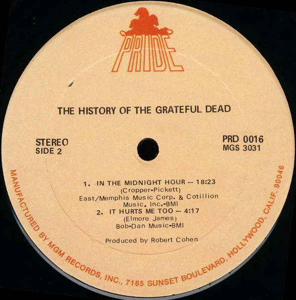 The Grateful Dead - The History Of The Grateful Dead (LP, Comp) (Very Good Plus (VG+)) - Image 4