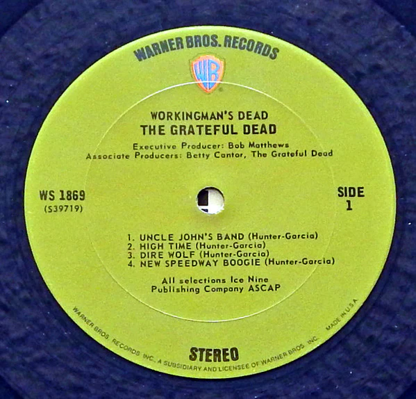 The Grateful Dead - Workingman's Dead (LP, Album, San) (Very Good Plus (VG+)) - Image 3