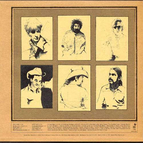 The Grateful Dead - Workingman's Dead (LP, Album, Ter) (Good Plus (G+)) - Image 2