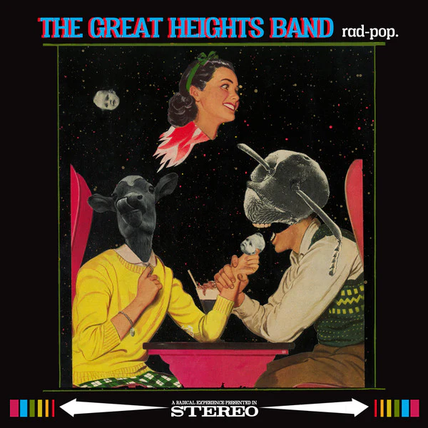 The Great Heights Band - rad-pop. (LP, Ltd, Pin) (Near Mint (NM or M-))