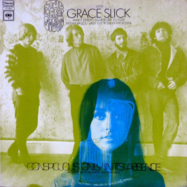 The Great Society With Grace Slick - Conspicuous Only In Its Absence (LP, Album, RE) (Very Good (VG))