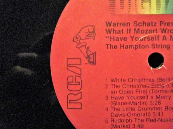 The Hampton String Quartet - What If Mozart Wrote "Have Yourself A Merry Little Christmas" (LP, Album) (Very Good Plus (VG+)) - Image 5