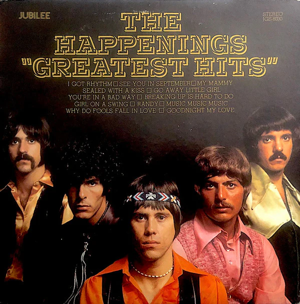 The Happenings - "Greatest Hits" (LP, Comp, RE) (Very Good Plus (VG+))