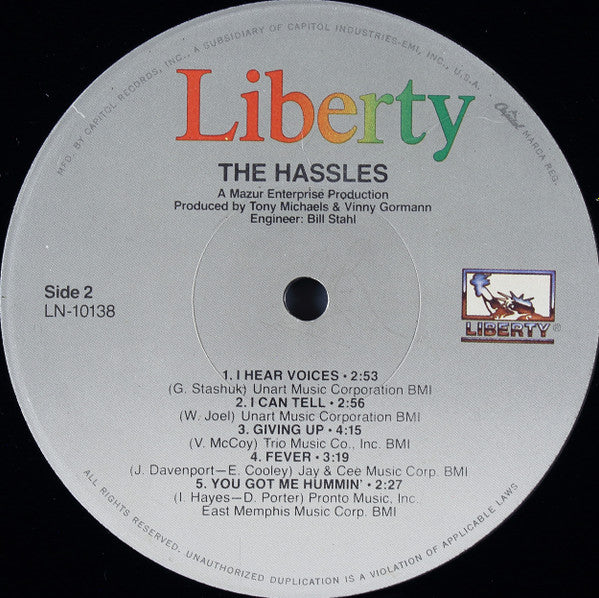The Hassles - The Hassles (LP, Album, RE) (Mint (M)) NEW & SEALED - Image 3