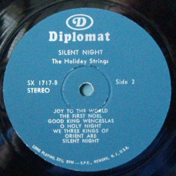 The Holiday Strings - Silent Night (LP) (Very Good Plus (VG+)) - Image 4