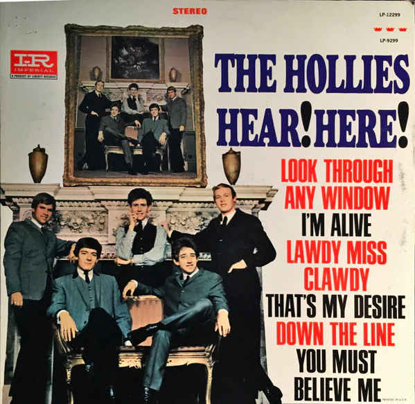 The Hollies - Hear! Here! (LP, Album, 2nd) (Very Good (VG))
