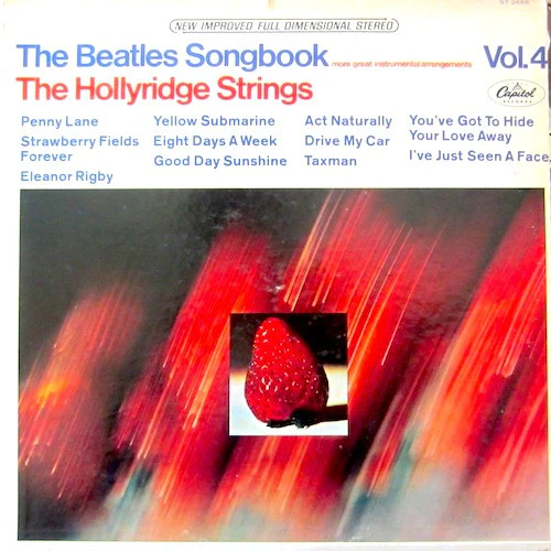 The Hollyridge Strings - The Beatles Songbook Vol. 4 (LP, Album) (Very Good Plus (VG+))