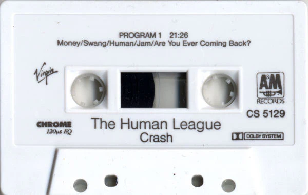 The Human League - Crash (Cass, Album, CrO) (Mint (M)) - Image 3