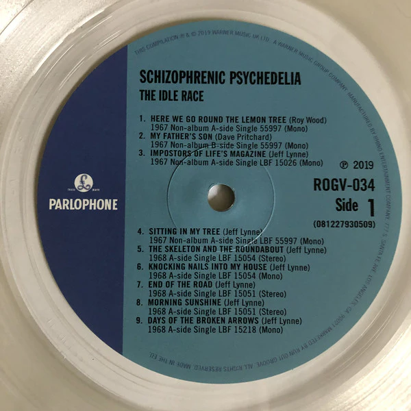 The Idle Race - Schizophrenic Psychedelia (LP, Comp, Mono, Ltd, Num, Cle) (Near Mint (NM or M-)) - Image 3